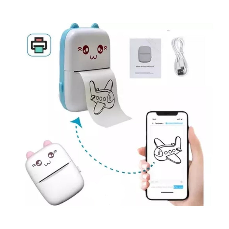 MINI IMPRESORA TÉRMICA PORTÁTIL + Envió Gratis