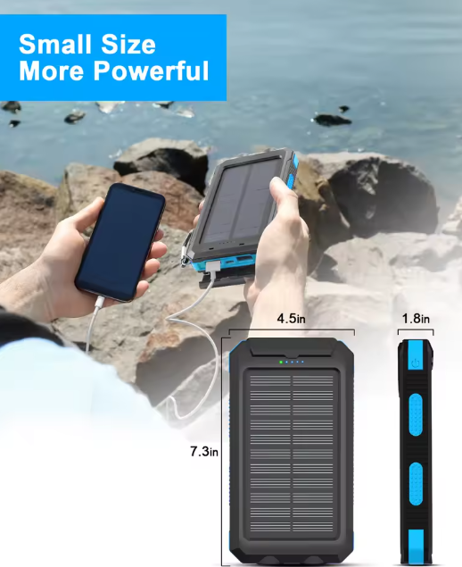 POWER BANK SOLAR E3 20.000 mAh