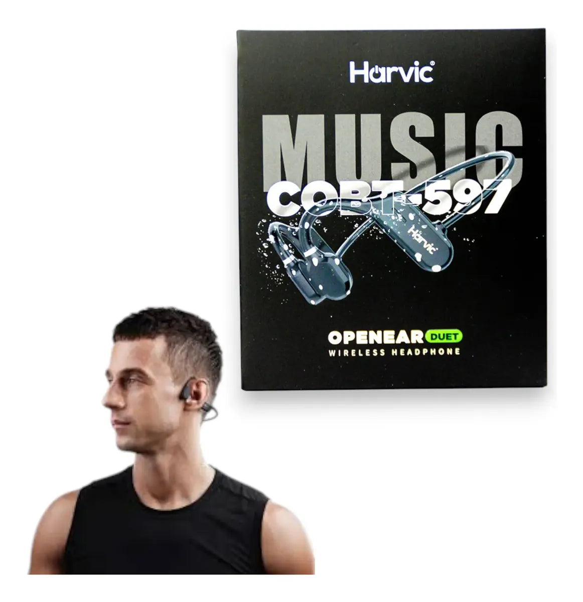 AUDÍFONOS HARVIC COBT-597 - CONDUCCIÓN ÓSEA