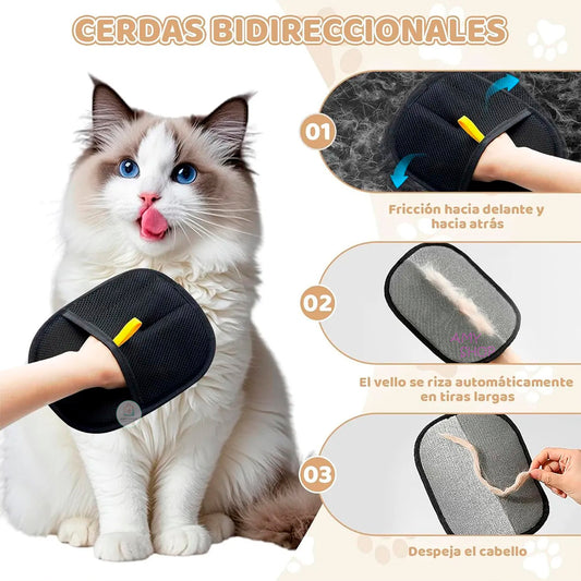 GUANTE REMOVEDOR DE PELOS DE MASCOTA