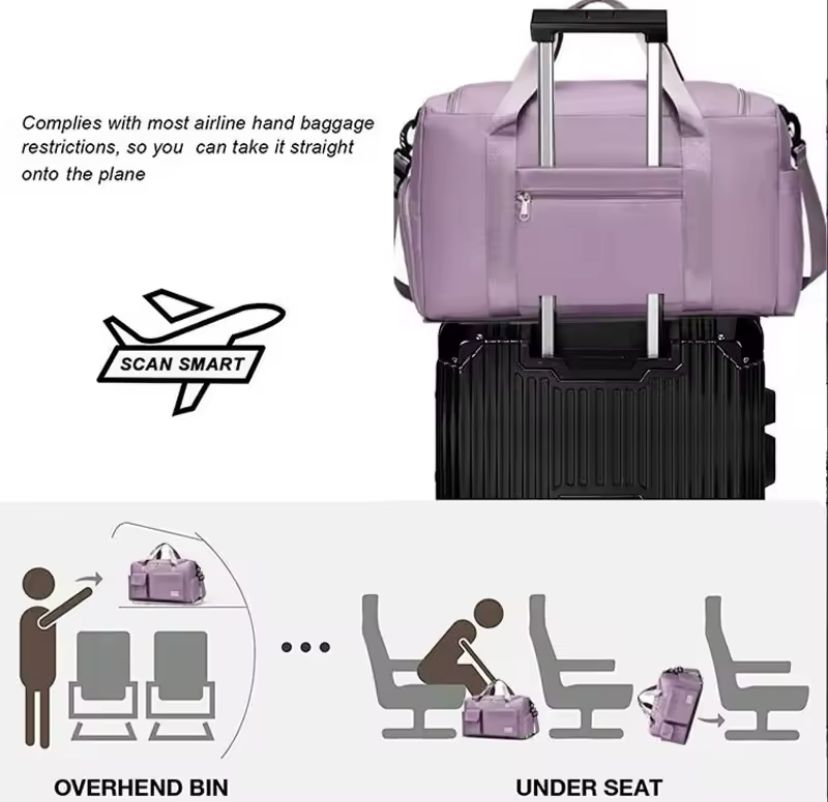 BOLSO VIAJE ALARGADO MULTIFUNCIONAL MODA