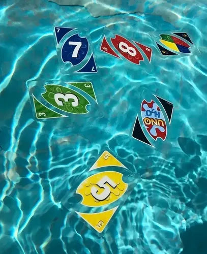 Juego de Mesa Cartas Juegos Uno H2O impermeable